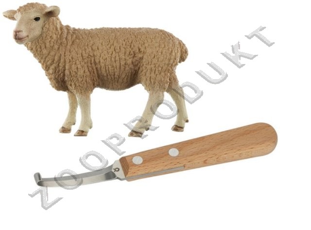 Velký obrázek Nůž kopytní oboustranný pro ovce kvalitní ocel