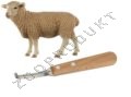 Náhled obrázku Nůž kopytní oboustranný pro ovce kvalitní ocel