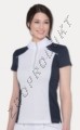 Náhled obrázku Tričko jezdecké dámské bicolour krátký rukáv